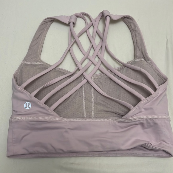 Lululemon Sports Bra Pink - Picture 3 of 5